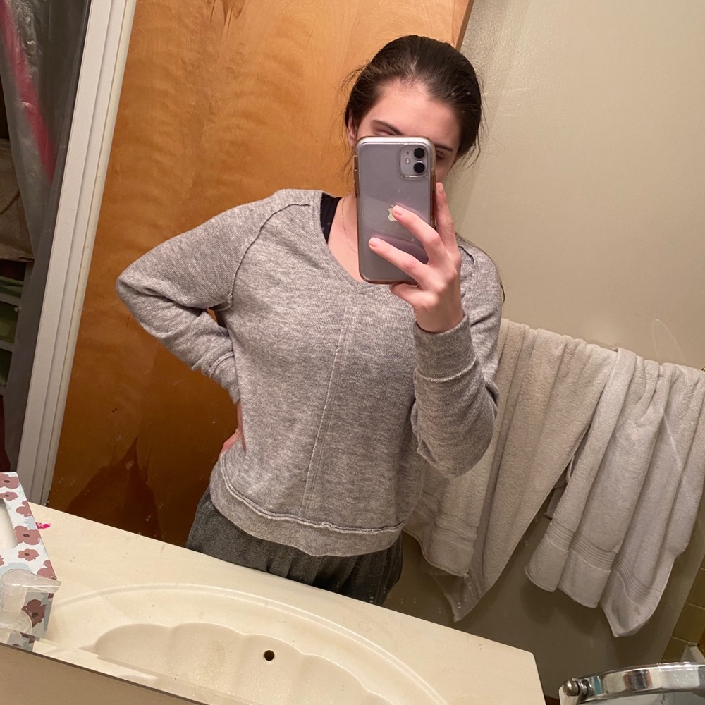 A.n.a grey sweater